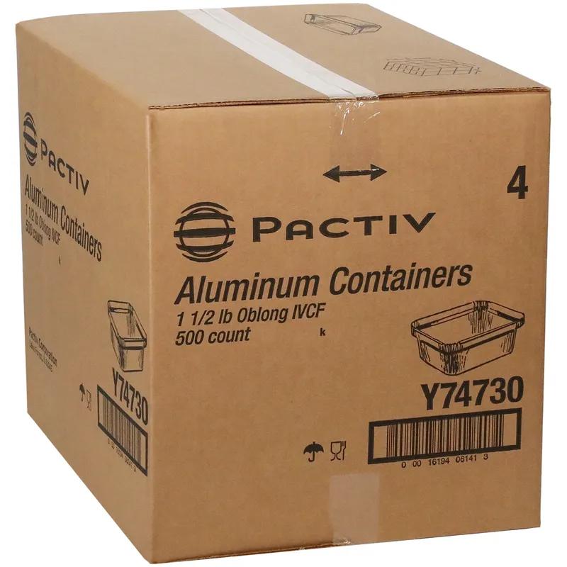 Bakery Pan 23.7 OZ 6.56X4.63X1.69 IN Aluminum Silver Oblong 500/Case