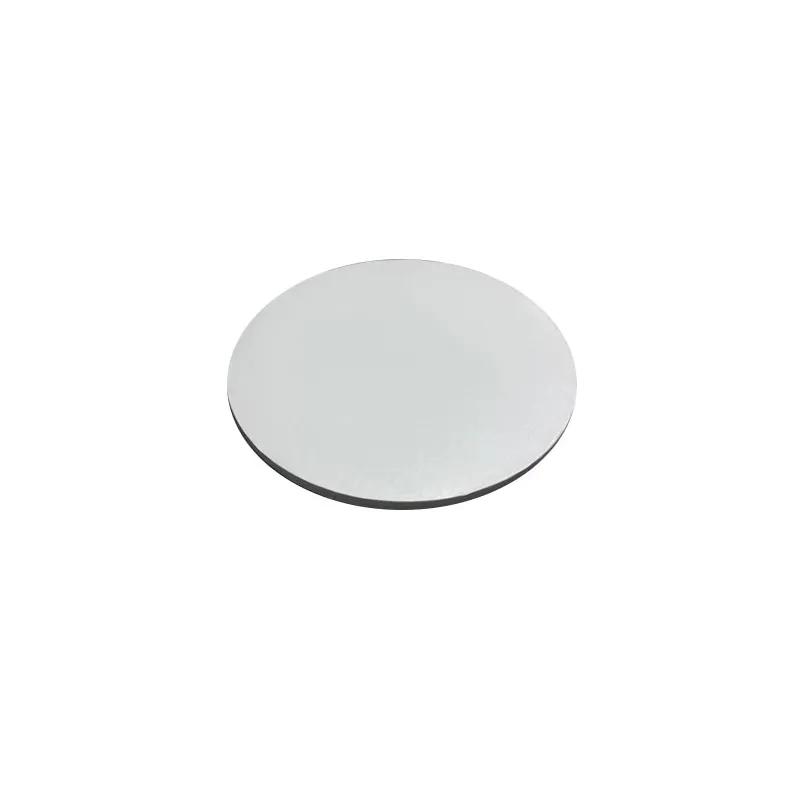 Cake Board 10 IN Foil-Lined Paper White Round 24/Case