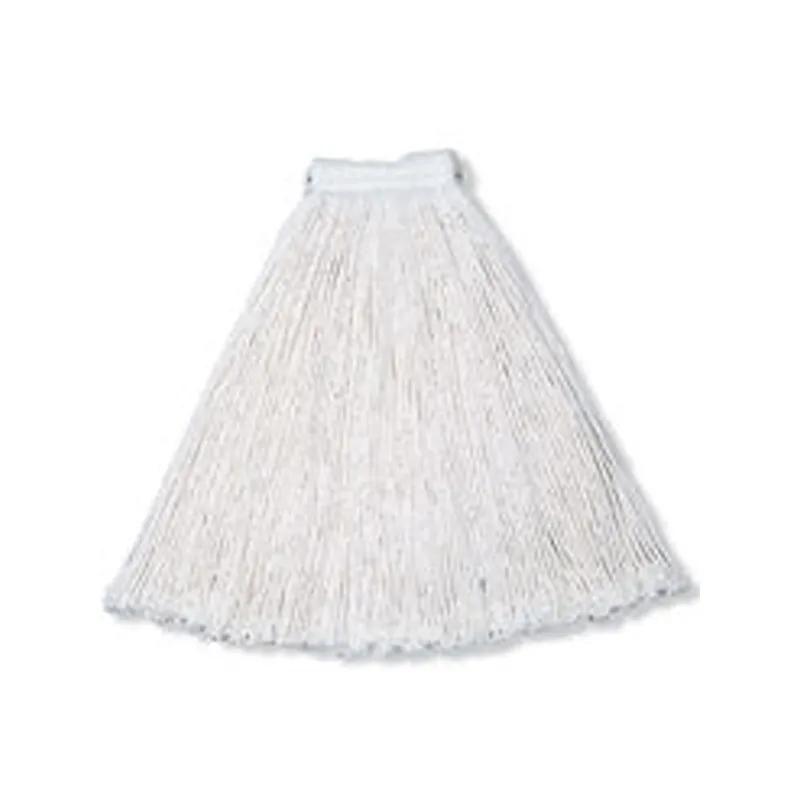 Mop Small (SM) 16 OZ White Cotton Cut End 1IN Headband 12/Case