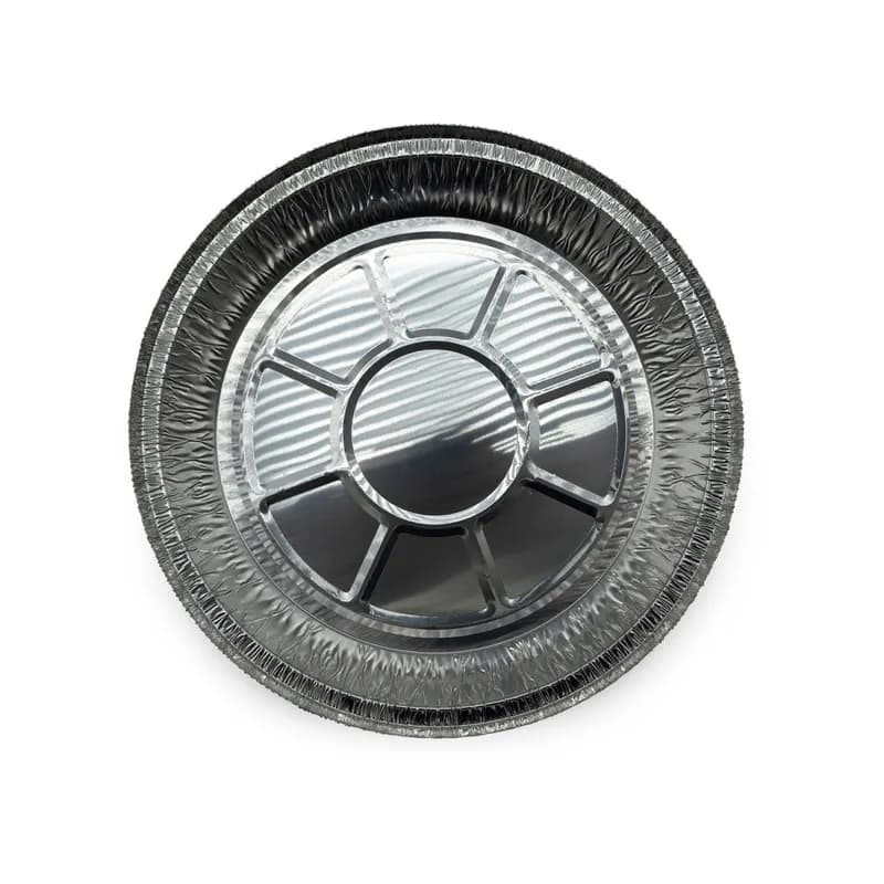 Victoria Bay Take-Out Container Base 9X1.62 IN Aluminum Silver Round Hemmed Edge 500/Case