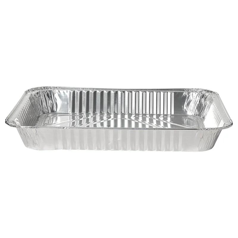 Victoria Bay Steam Table Pan 1/2 Size Aluminum Rectangle Shallow 100/Case