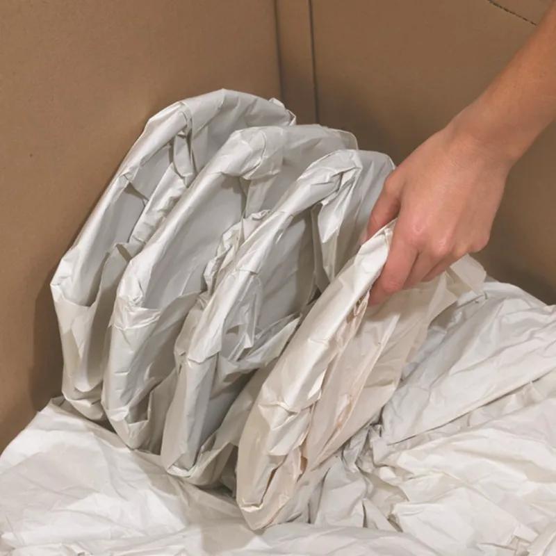 Newsprint 24X36 IN White Paper 25LB Sheet 417 Sheets/Pack 50 Packs/Case