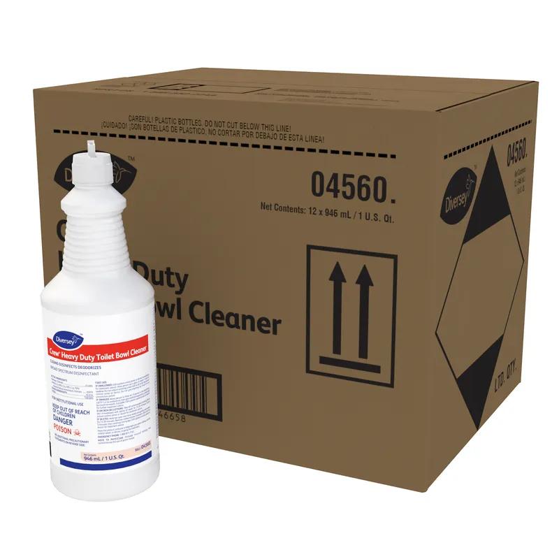 Crew® Mint Toilet Bowl Cleaner 32 FLOZ Heavy Duty Liquid RTU Hydrochloric Acid 12/Case