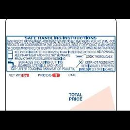 BC-3000 Safe Handling Label 2.52X2.32 IN Red Blue 7500/Case