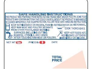Scale Label 2.52X2.32 IN 7500/Case