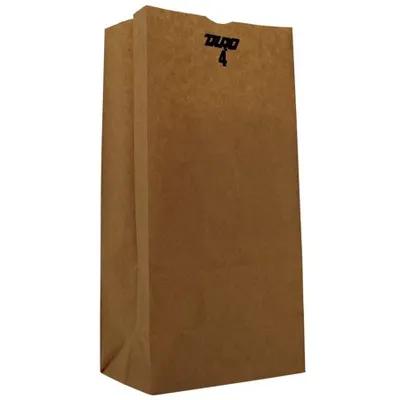 Bag 9.75X5X3 IN 4 LB Kraft Paper 30# Kraft With Self-Opening (SOS) Closure 500/Bundle