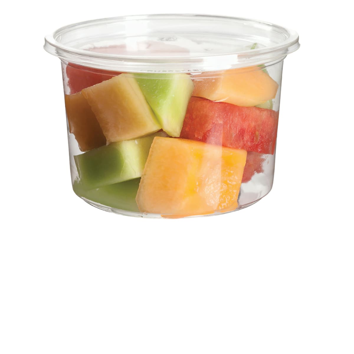 Deli Container Base 16 OZ PLA Clear Round 500/Case