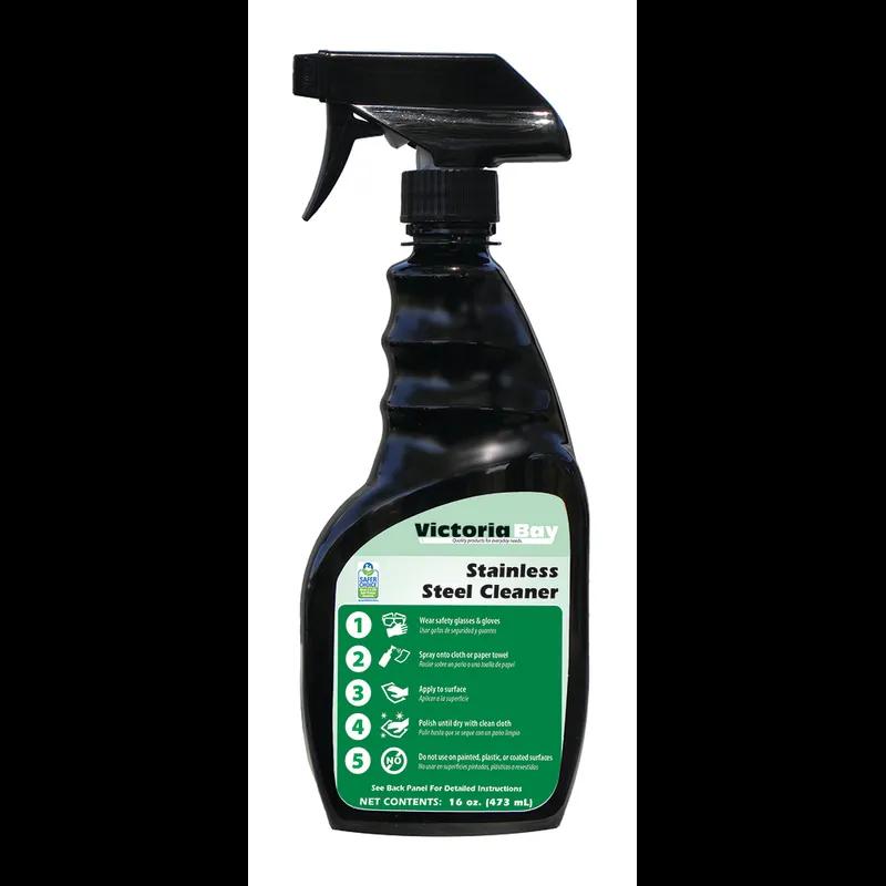Victoria Bay Stainless Steel Cleaner 16 FLOZ 6/Case