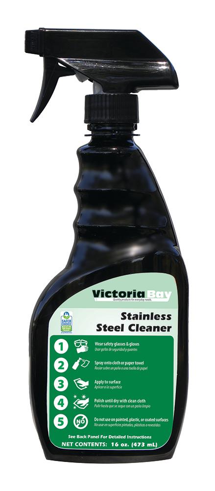 Victoria Bay Stainless Steel Cleaner 16 FLOZ 6/Case