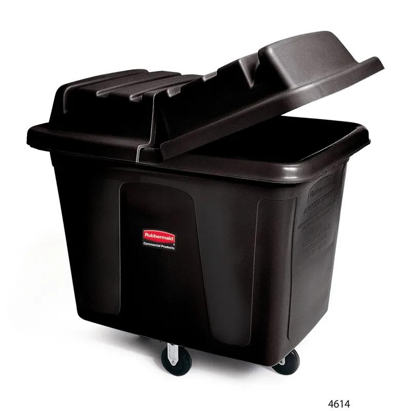 Cube Truck 14 Cubic Foot Black Plastic FDA Approved 1/Each