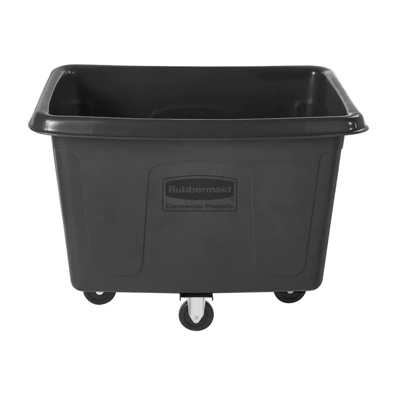 Cube Truck 14 Cubic Foot Black Plastic FDA Approved 1/Each