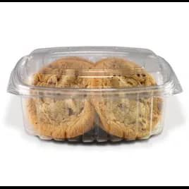 Deli Container Hinged 32 OZ PET Clear 200/Case