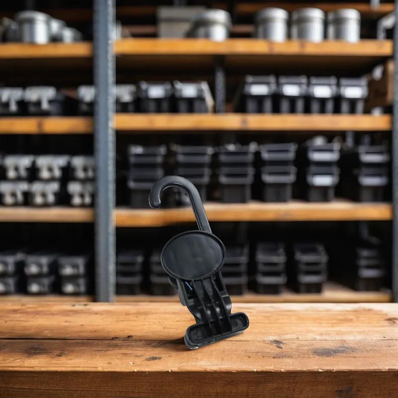 Boot Clip Black Plastic 200/Case