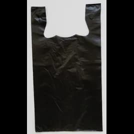 Victoria Bay Bag 1/6 Plastic 28MIC Black T-Sack 250/Case