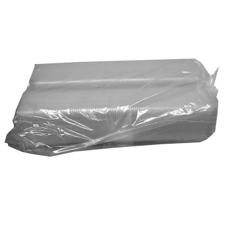 Take-Out Container Hinged With Dome Lid 6X6 IN PP Clear Square Anti-Fog 420/Case