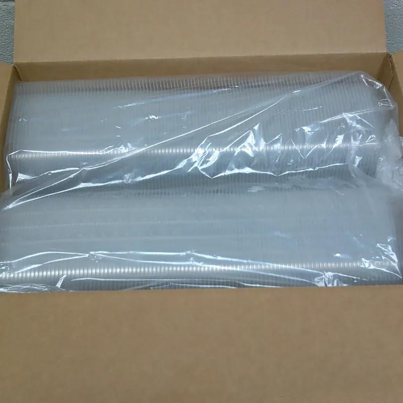 Take-Out Container Hinged With Dome Lid 6X6 IN PP Clear Square Anti-Fog 420/Case