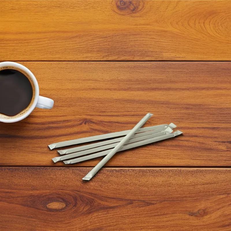 Victoria Bay Jumbo Straw 0.22X7.75 IN PP Clear Wrapped 400 Count/Pack 25 Packs/Case 10000 Count/Case