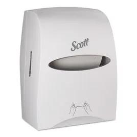 Scott® Essential Paper Towel Dispenser Wall Mount White Hard Roll Manual 1/Each