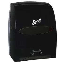 Scott® Essential Paper Towel Dispenser 12.63X16.13X10.2 IN Wall Mount Black Hard Roll Manual 1/Each