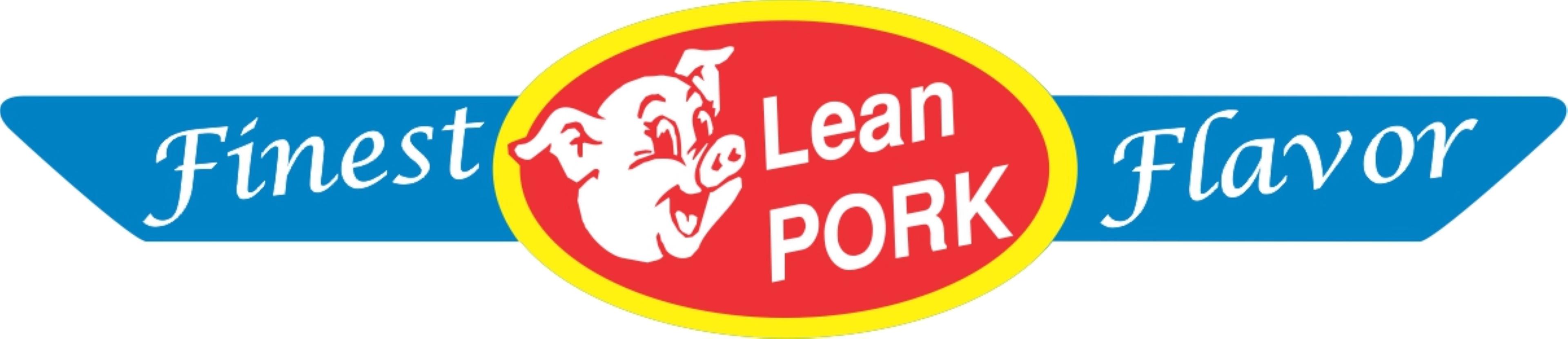 Lean Pork Finest Flavor Meat Label 0.875X4 IN Yellow Red Blue Ribbon Strap 500 Count/Roll 15 Rolls/Case 7500 Count/Case