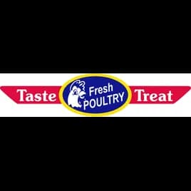 Fresh Poultry Meat Label 0.875X4 IN Yellow Red Blue Ribbon Strap 500 Count/Roll 15 Rolls/Case 7500 Count/Case