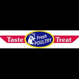 Fresh Poultry Meat Label 0.875X4 IN Yellow Red Blue Ribbon Strap 500 Count/Roll 15 Rolls/Case 7500 Count/Case