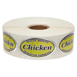 Chicken Label Foil 1000/Roll