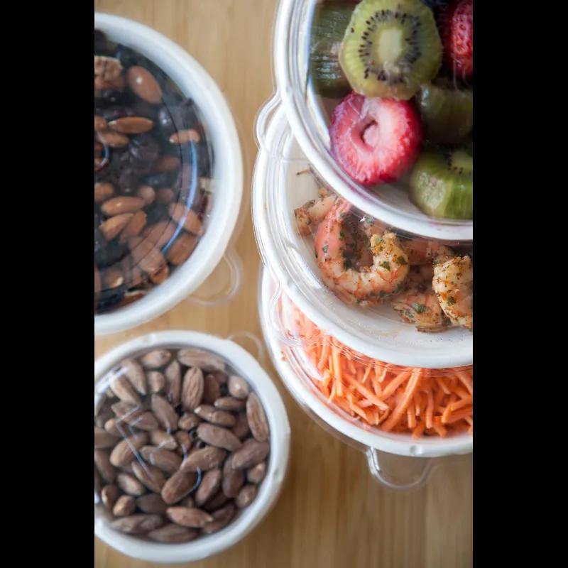 Lid PLA Clear For 12-16 OZ Coupe Bowl 400/Case