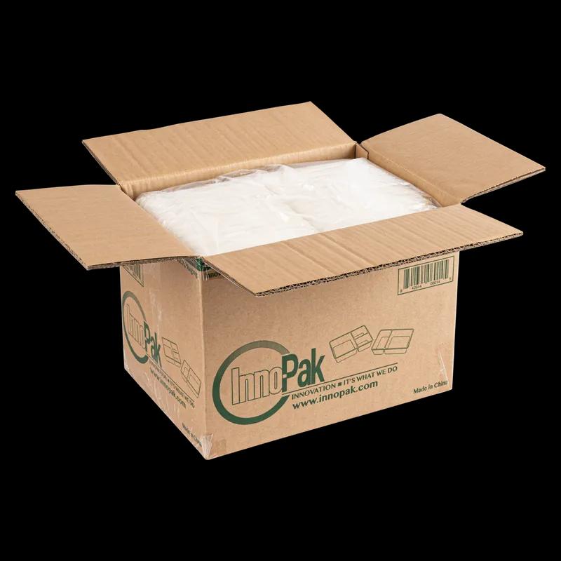 INNOBOX EDGE™ Take-Out Container Insert 43 OZ 7.4375X5.125X1.8 IN 2 Compartment PP Clear 250/Case