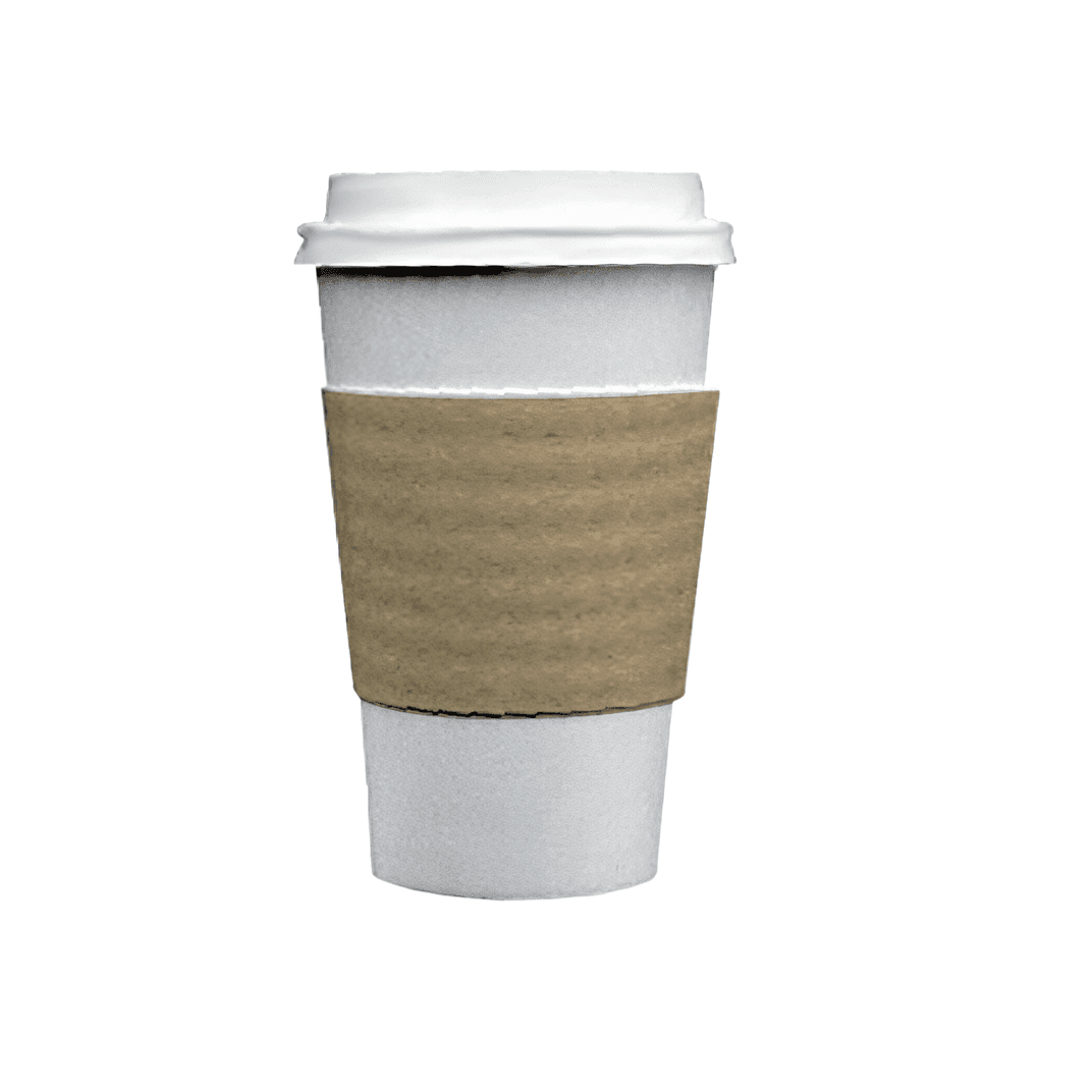 Cup Sleeve Paper Kraft For 12-20 OZ 1200/Case