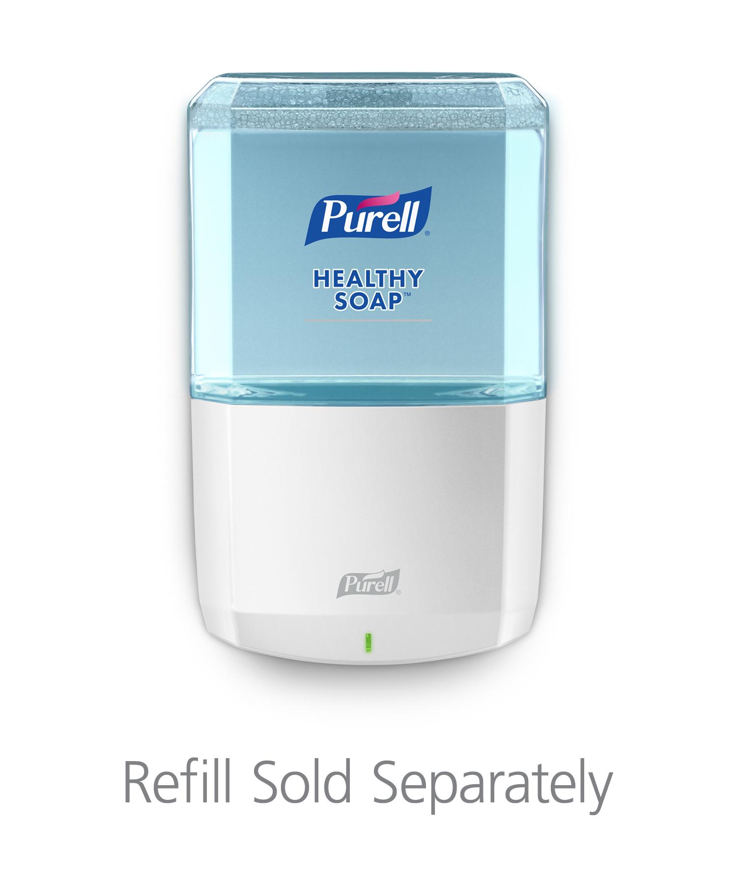 Purell® ES8 Soap Dispenser 1200 mL 10X6.5X5.38 IN White Touchless Surface Mount 1/Each