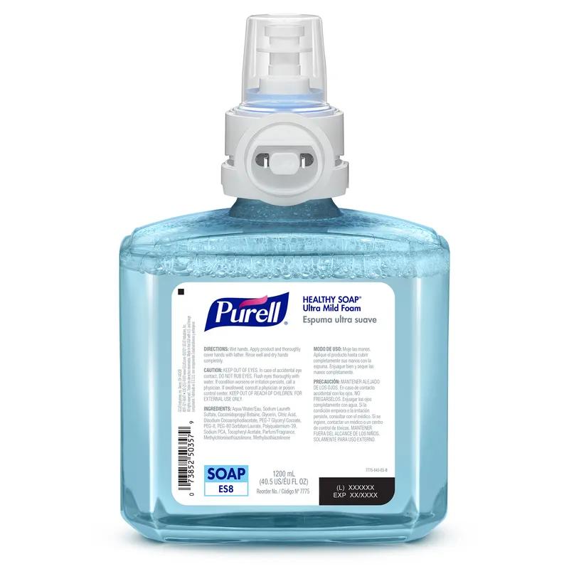 Purell® Healthy Soap Hand Soap Foam 1200 mL 5.51X3.52X8.65 IN Clean Fresh Blue Healthcare Ultra Mild For ES8 2/Case