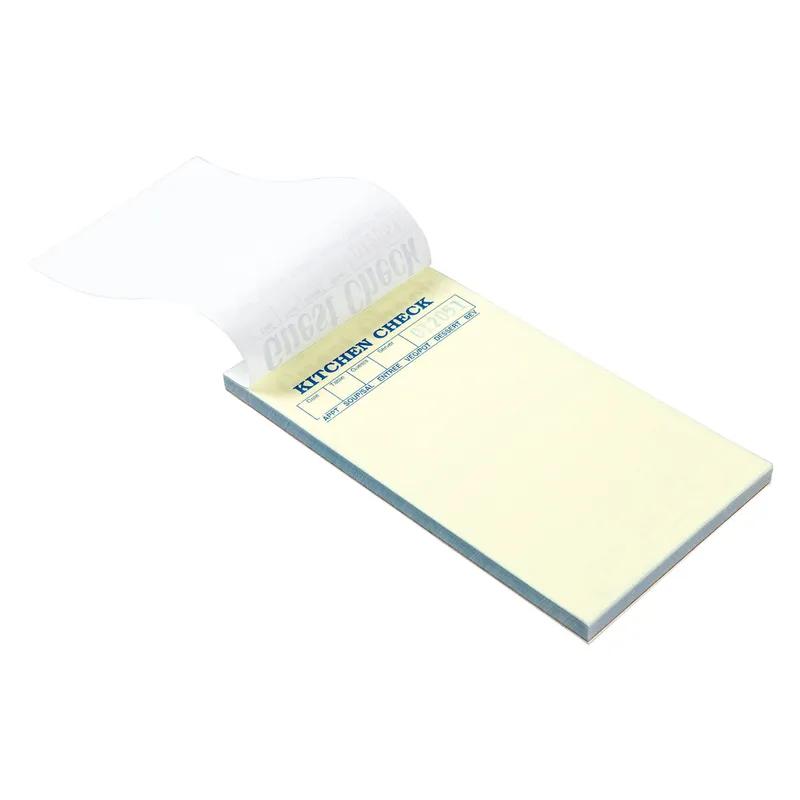 Guest Check Paper Green Carbonless 2-Part Booked 17 Lines 10 Count/Pack 5 Packs/Case 50 Count/Case