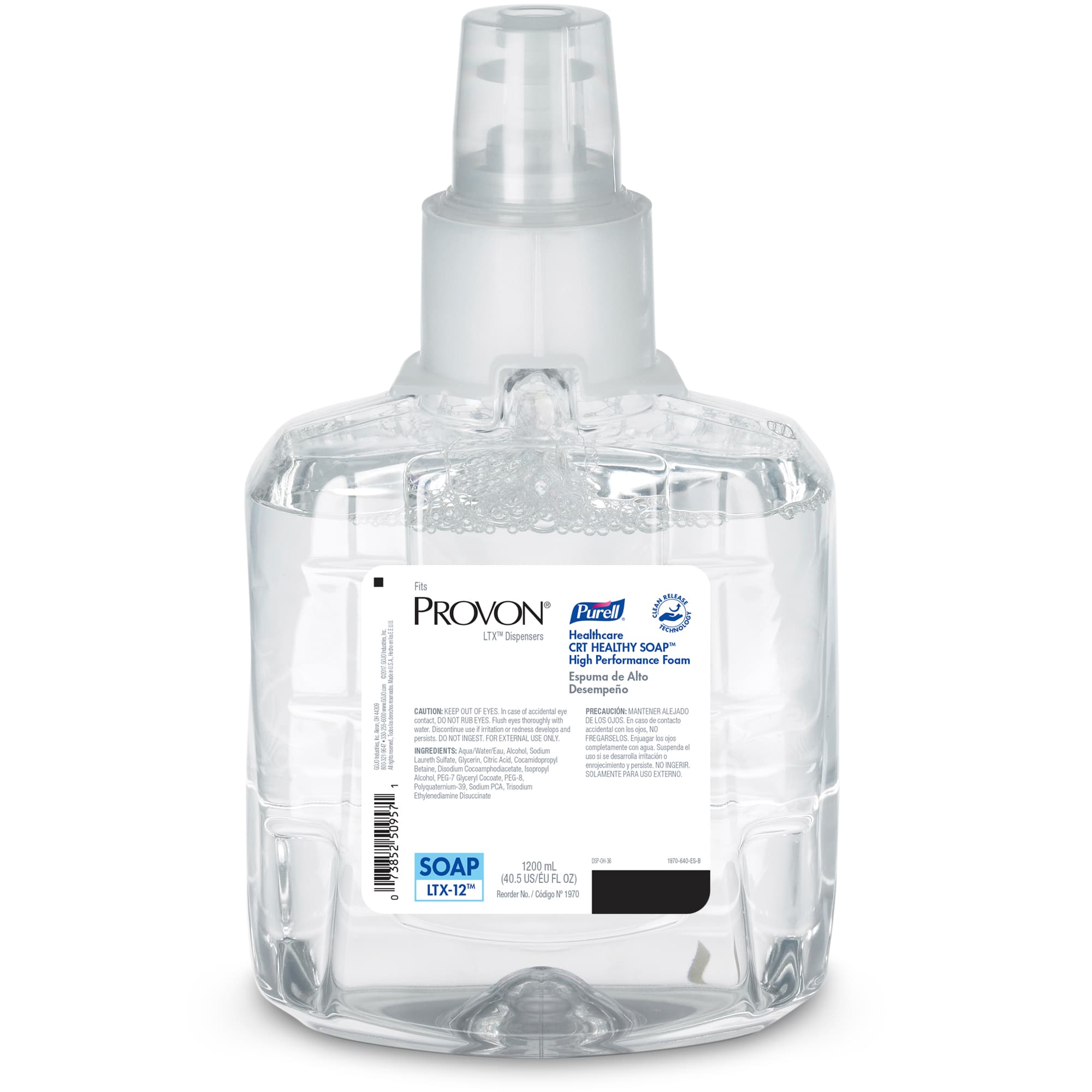 Purell® Handwash Foam 1200 mL 5.18X3.45X7.3 IN Light Fresh For LTX-12 2/Case