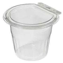 Fresh N' Sealed® Parfait Dessert Container Hinged With Flat Lid 11 OZ PET Clear Round 240/Case
