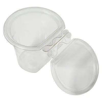 Fresh N' Sealed® Parfait Dessert Container Hinged With Flat Lid 11 OZ PET Clear Round 240/Case