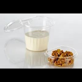 Take-Out Container Insert 4 OZ 3.85X3.36X1.2 IN PET Clear Round 1440/Case