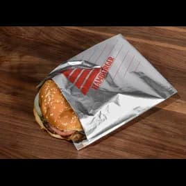 Hamburger Bag 6X0.75X6.75 IN Foil-Lined Paper Gusset 1000/Case
