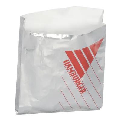 Hamburger Bag 6X0.75X6.75 IN Foil-Lined Paper Gusset 1000/Case