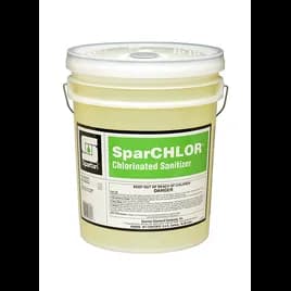 SparCHLOR® Food Service Sanitizer 5 GAL Alkaline Chlorinated 1/Pail
