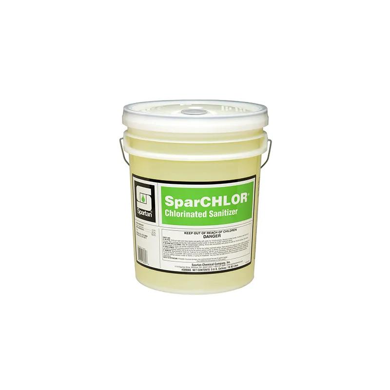 SparCHLOR® Food Service Sanitizer 5 GAL Alkaline Chlorinated 1/Pail