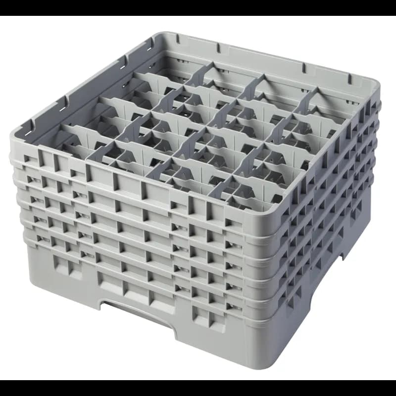 Camrack® Drying Rack 10.125 IN 16 Compartment Soft Gray 1/Each