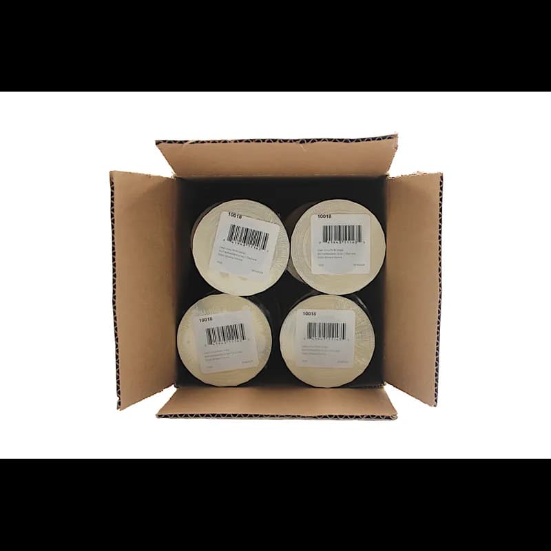 Lean Juicy Pork Meat Label 1.25X2 IN Silver Blue Yellow Red White With Pig Oval Foil 500 Count/Roll 20 Rolls/Case