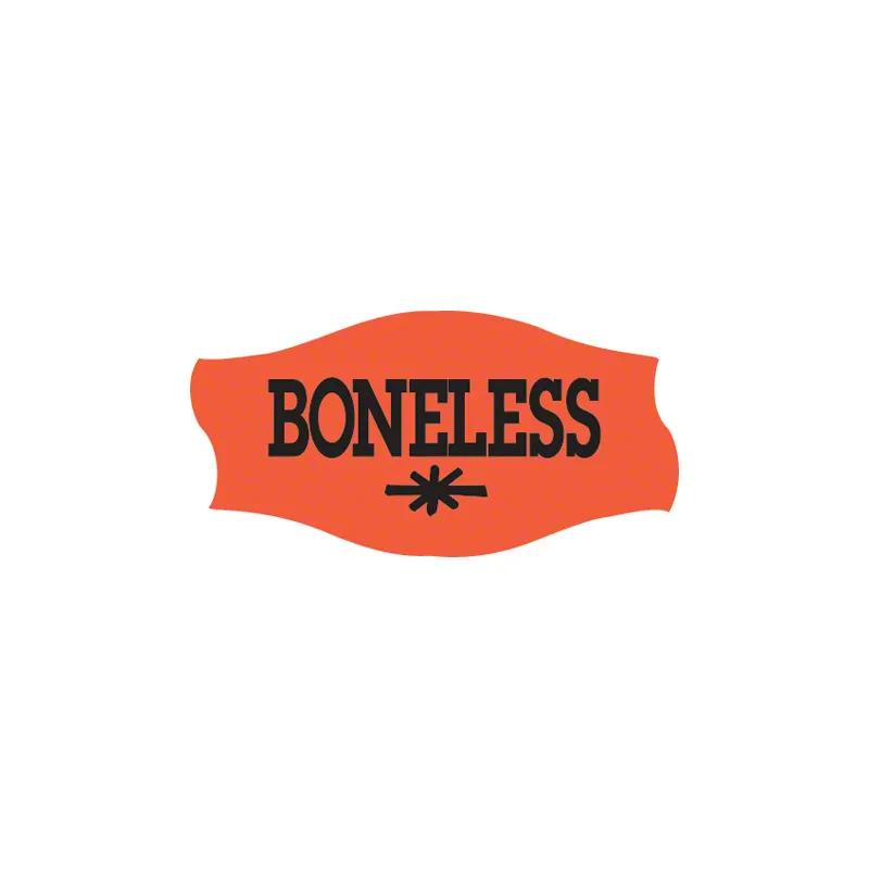 Boneless Label Dayglo 1000/Roll