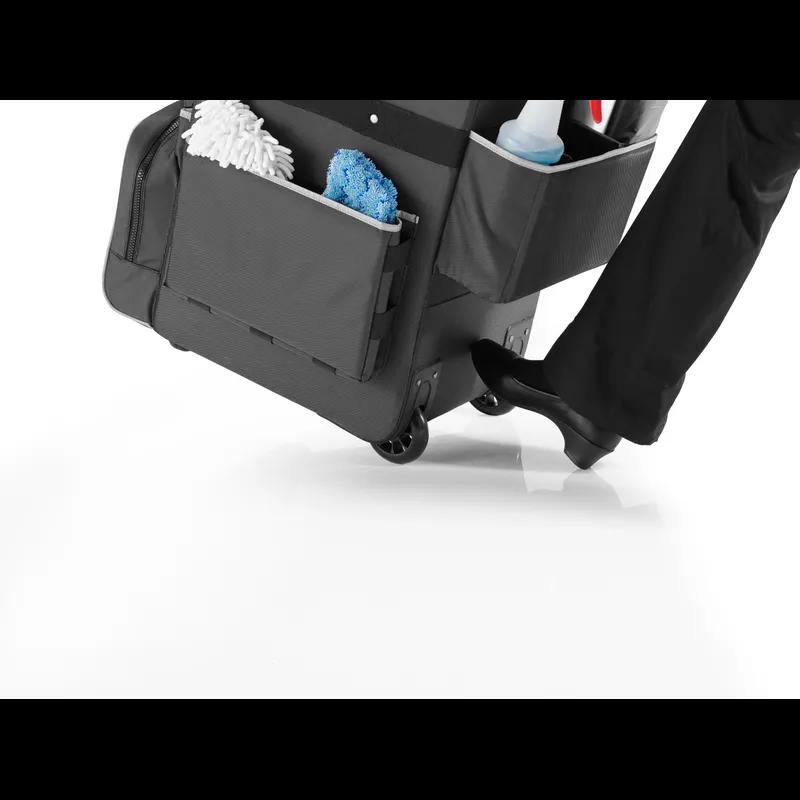 Quick Cart Large (LG) 16.5X14.5X25 IN Dark Gray Fabric Large Fixed Caster Executive 1/Case