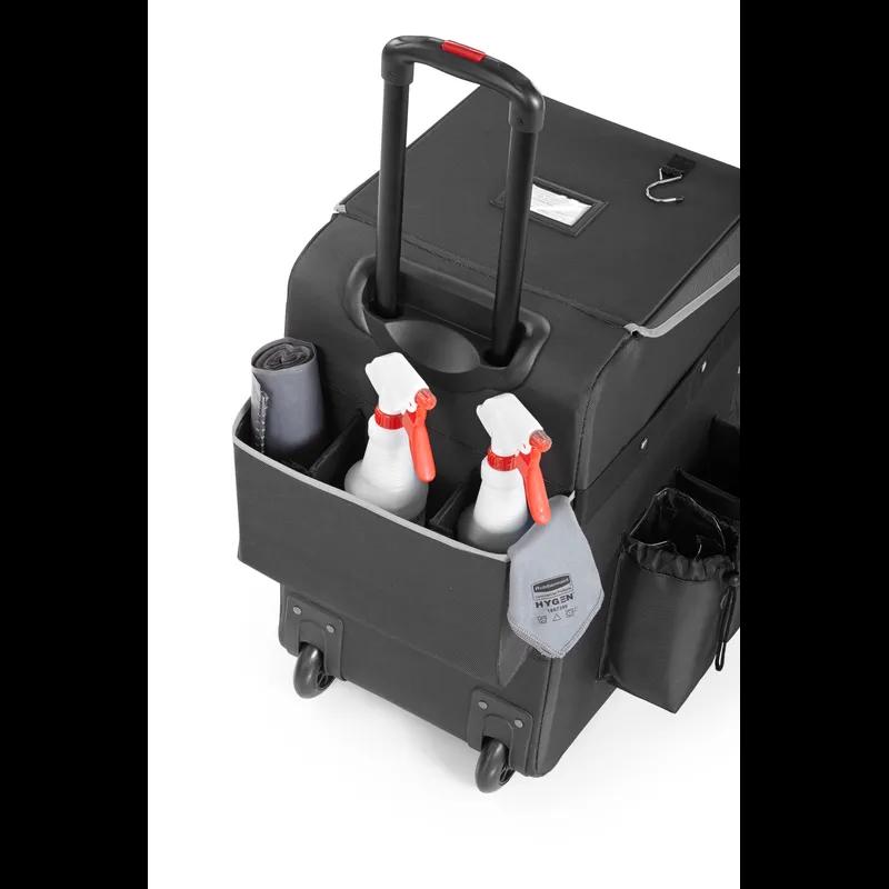 Quick Cart Large (LG) 16.5X14.5X25 IN Dark Gray Fabric Large Fixed Caster Executive 1/Case