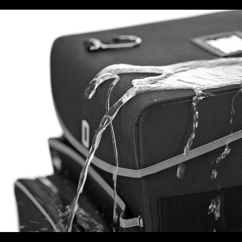 Quick Cart Large (LG) 16.5X14.5X25 IN Dark Gray Fabric Large Fixed Caster Executive 1/Case