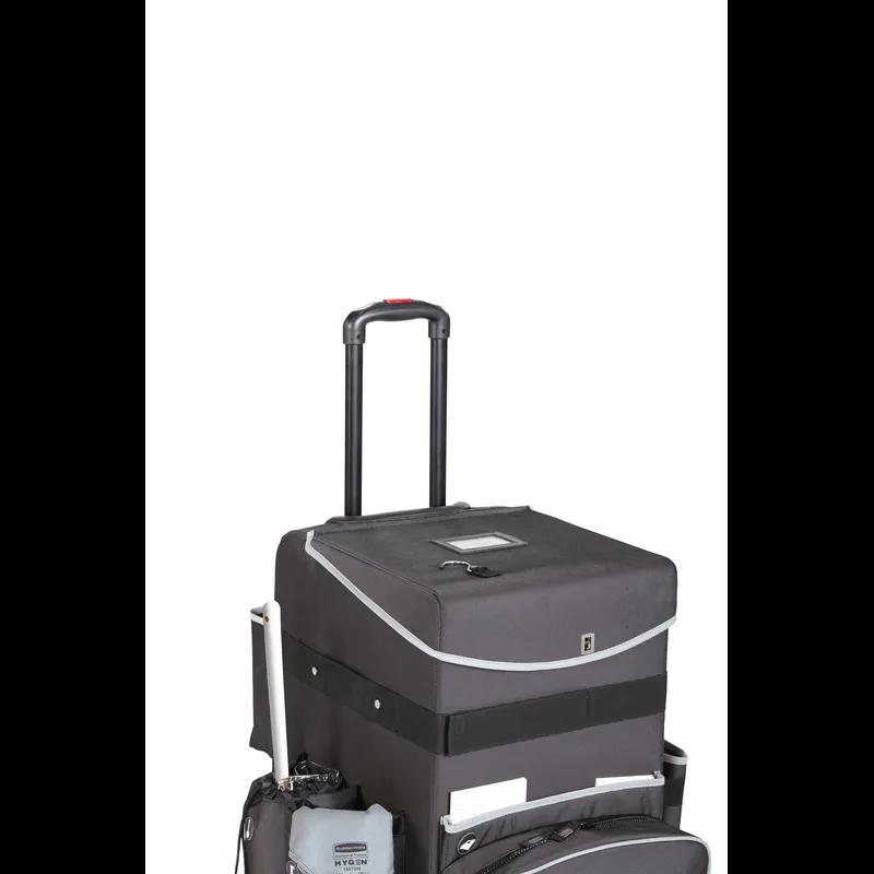 Quick Cart Large (LG) 16.5X14.5X25 IN Dark Gray Fabric Large Fixed Caster Executive 1/Case