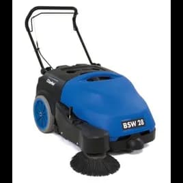 Clarke® BSW™ 28" Floor Sweeper 39X31X24 IN 28IN Blue Black 12v Walk Behind 86Ah No-Maintenance Gel Battery 1/Each
