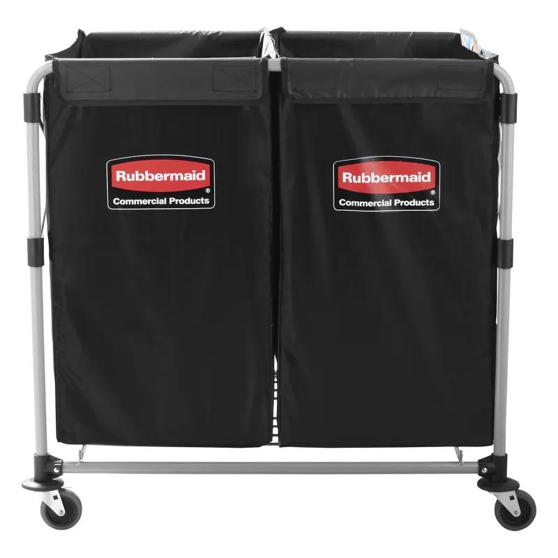Executive Series™ Collapsible X-Cart 35.70X24.10X34.00 IN Black Steel 2 4-Bushel Bags 220 Lbs Capacity 1/Each